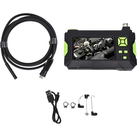 Endoscope industriel étanche 4,3 pouces écran HD, caméra d'inspection filaire 10m, coloscope portatif pour diagnostic technique, outil de contrôle visuel robuste. (1/5)