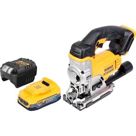 DeWalt DCS 331 E1 Scie sauteuse sans fil 18 V + 1x batterie Powerstack 1,7 Ah + chargeur (1/5)