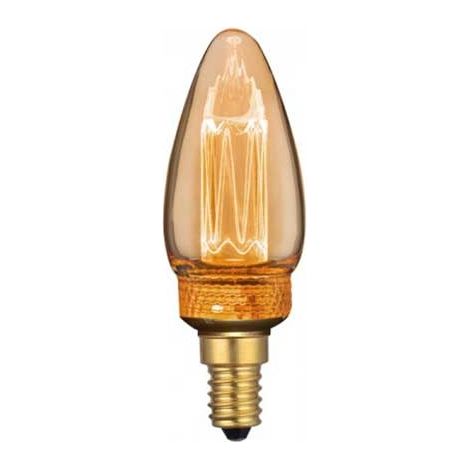 V-Tac VT-2152 2W LED Art Lampe vintage E14 Glühfaden bernsteinglas Warmweiß 1800K – SKU 7472