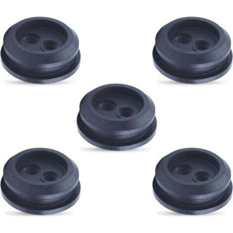 Set of 5 rubber eyelets for lawnmowers – compatible with Homelite, Shindaiwa, Toro, MTD models (ref. 51944/51945/51954/51955/51974/51975)