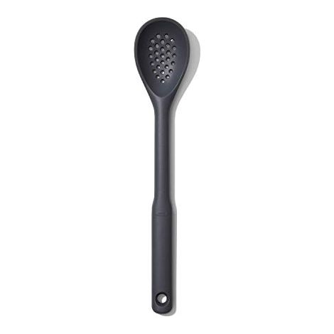 Cucchiaio forato in silicone nero, Good Grips / OXO (1/4)