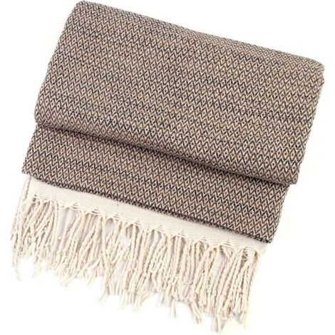 Couverture Turque Extra-Large – Douce et Polyvalente pour Canapé et Lit (1/3)