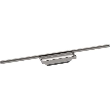 Hansgrohe RainDrain Minimalistic - Canalina doccia 80 cm, con griglia per piastrellatura 56220000 (1/4)