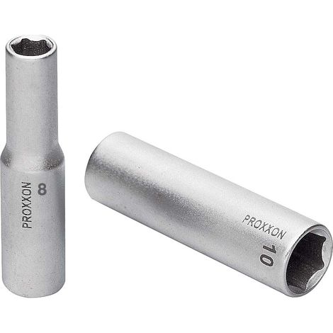 Proxxon Tiefbett Steckschlüsseleinsatz / Nuss 17mm Antrieb 10mm (3/8") (1/2)