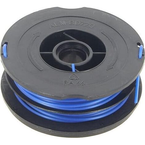 Bobina + hilo 1,5 mm a6495-xj para cortabordes Black & Decker - 90553688