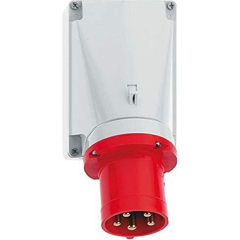 Bals Spina elettrica CEE rossa 5 poli 63 A IP44