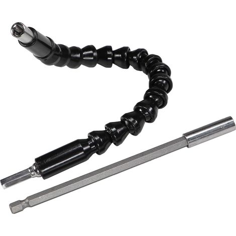 Magnet Bithalter 2er Set lang 150mm + 300mm Schwanenhals flexible Welle (1/5)