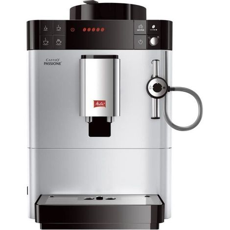 MELITTA F530-101 Máquina de café Caffeo F530-101 Passione Plata (1/5)