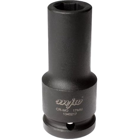 MJW Douille à chocs 3/4"" 6 pans longue 17 mm (1/4)
