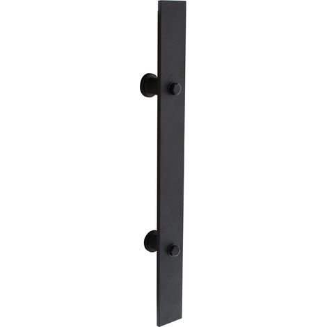 Intersteel Stoßgriff 400 x 40 mm Schwarz (1/5)