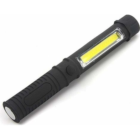 1000 Lumens Mini Portable Light Work Inspection Flashlight COB LED Multifunctional Repair Torch Magnetic Base (Body Color: Black) (1/5)