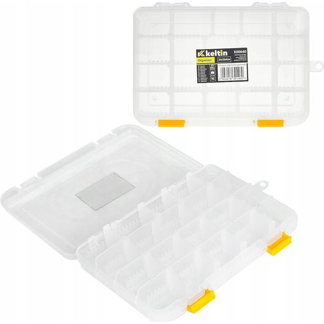 Organizador - caja de tornillos 20 compartimentos (60) (1/4)