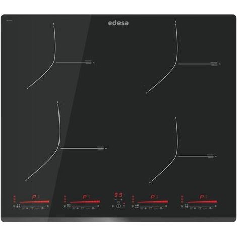 Cocina edesa eim-6422 b/a 7.2 kW 4 zonas inducción