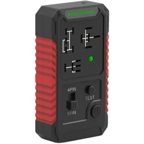 Testeur De Relais Automobile Détecteur Circuit Auto Pour Retard de Disjoncteur pour Véhicule Moteur Batterie Tension Remorque Camion Extérieur Courant Électrique - (1/5)