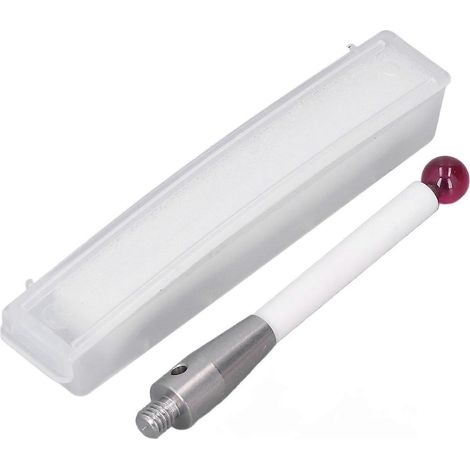Palpeur CMM à bille de 6 mm en acier inoxydable et tige en céramique avec filetage M4 (1/4)