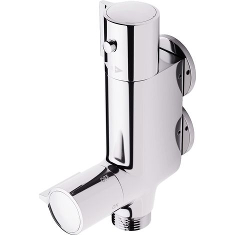 Mini Barre de douche thermostatique,Barre de douche thermostatique pour caravane,Robinet mitigeur de douche thermostatique,Mini mitigeur de douche verticale,pour caravane,Yacht (1/5)