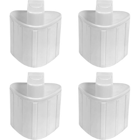 Lot de 4 cartouches anti-calcaire pour Centrale Vapeur XD9070E0