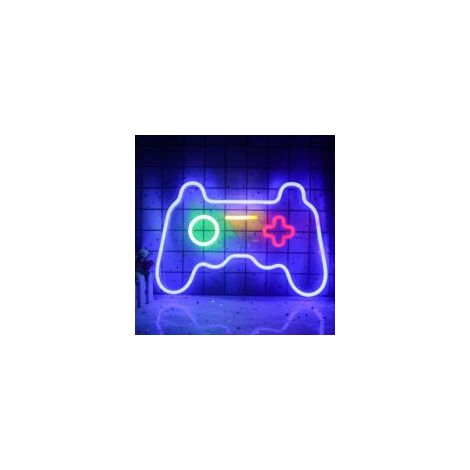 Neon-Wandleuchte in Spielzeugform, LED-Wandleuchte, trendiges Nachtlicht, USB-Anschluss – Crezuo