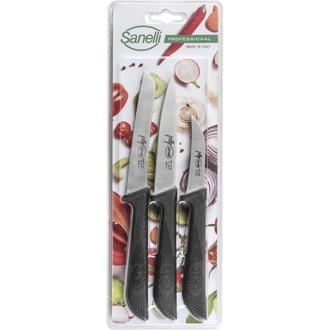Coltello Spelucchino/Verdura Pz 3 Jolly Sanelli (1/4)