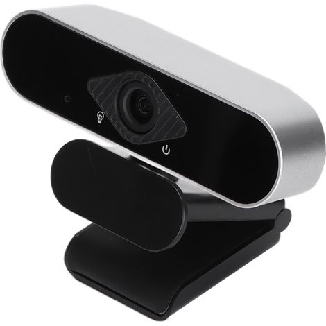 Webcam HD 1080P avec Micro Intégré pour PC - USB 2.0, Caméra Vidéo WB4