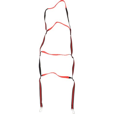 Échelle de corde d'embarquement solide 4 marches, résistante aux UV, durable, universelle pour kayak, hors-bord et canoë (1/5)