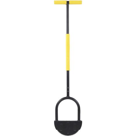 Coupe-Bordure en Demi-Lune, Pelle de tranchée en Acier au Carbone de Haute dureté, Coupe Manuelle, Pelle de tranchée pour Jardin et Zoo (1/5)
