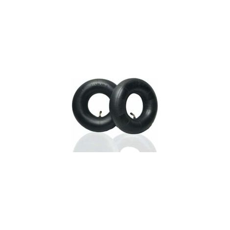 Lot de 2 Pneu de Chambre à Air 2 4.10/3.50-4Pouces pour Diable, Chariot, Chariot Manuel, Chariot de Jardin, Tondeuse à Gazon, Tube de Remplacement 4.10-4(Une clé) (1/5)