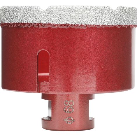 Foret diamant pour carrelage 68 mm, Scie Cloche Diamant Foret avec Filetage M14 Pour Le Forage à Sec Ou Humide De Manière Sec En Porcelaine, Carrelage, Granit, Marbre, Verre (1/5)