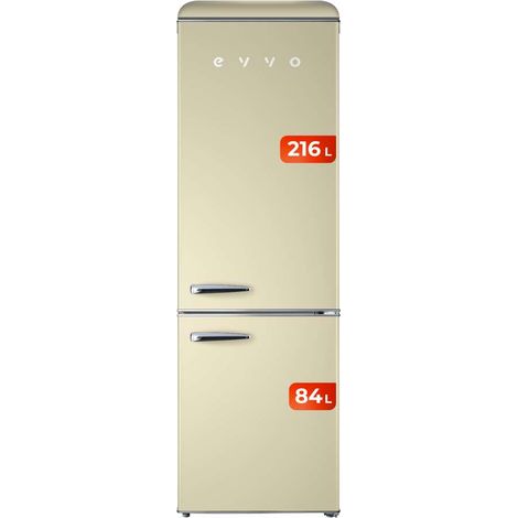 Frigorifero evvo f55bg capacità 300 litri ventilatore turbo