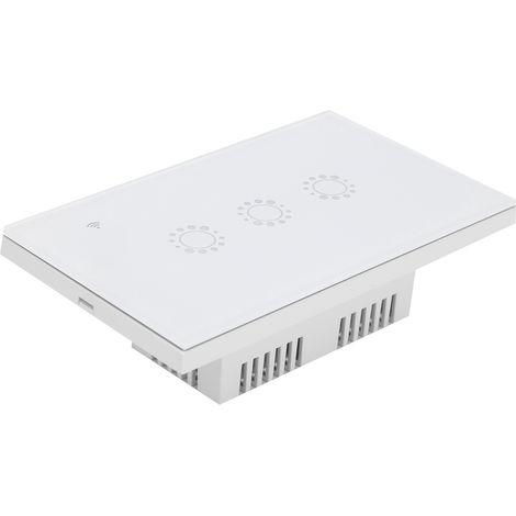 Intelligente WLAN-Steckdose mit Touch-Fernbedienung, US-/AU-Standard, 95–240 V AC (1/5)