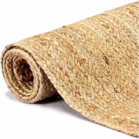 Maison Exclusive - Tapis fait à la main Jute Naturel 80x160 cm (1/5)