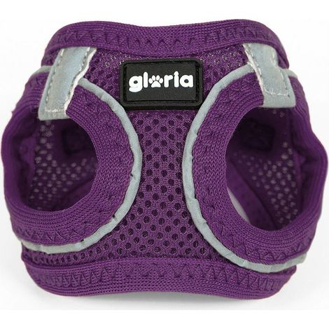 Imbracatura per Cani Gloria Air Mesh Trek Star Regolabile Viola Taglia XXXS (18-20 cm) (1/4)