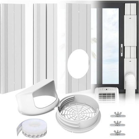 Joint de Fenêtre Réglable – Kit de Fenêtre Climatiseur Mobile Kit Calfeutrage Baie Vitrée 3 (1/5)