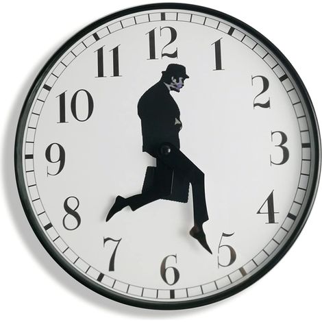 Orologio da parete moderno da 10 pollici del Ministero della Stupidità per Uomini, Guerra da Parete, Camera da letto, Hotel, Bar, Noleggio, Bagno, Ornamento – 25 cm (1/5)