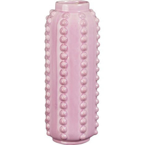 Mica Vase Boaz lila Keramik 30 x 11 cm Vase