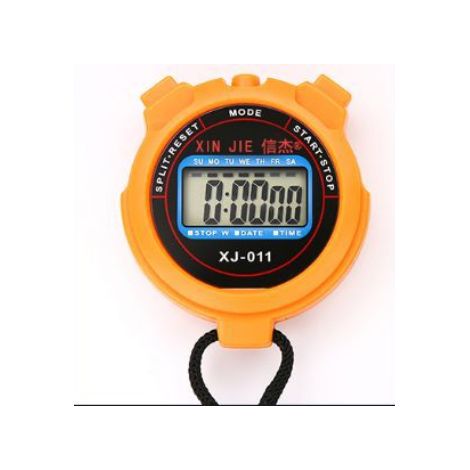 Chronomètre numérique de sport et minuteur de yoga/fitness — jaune (1/2)