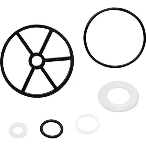 Kit de reparación de sellos de araña para válvulas de repuesto de filtro de arena y multipuerto Hayward SP0710 SP0710X SP0711 SP0712 (1/4)