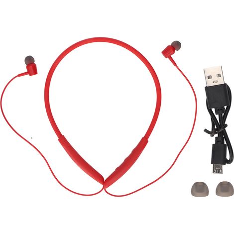 Casque Bluetooth Sport avec Bandeau de Cou Magnétique, Basse Puissante et Confort pour la Course (1/5)