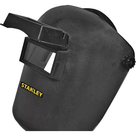 Stanley – Masque de protection E-PROTECTION 2000-C FLIP UP – Norme EPI 2 – Pour soudure – Verre teinté – Confort ajustable – Protection respiratoire