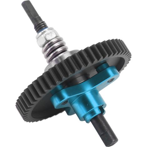 Komplette Differential-Rutschkupplung aus Aluminium und Stahl mit 54T-Stirnrad (blau) für Traxxas Slash 1/10 ferngesteuertes Auto (1/4)