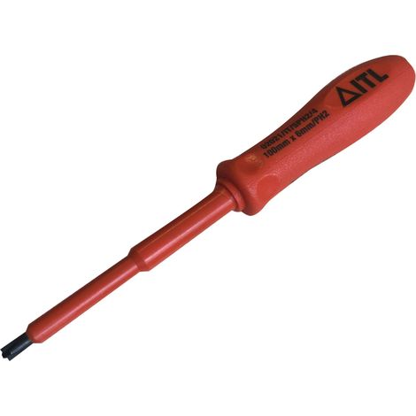 ITL Insulated Slotted/Phillips Screwdriver 100 x 6mm x PH2