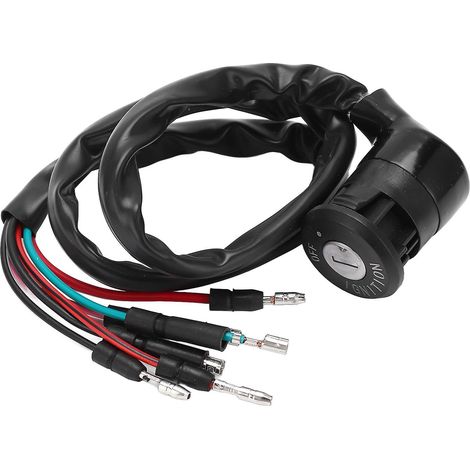 Interrupteur d'allumage ATV 35100-HA7-675 compatible avec TRX350 4x4, avec 2 clés. (1/5)
