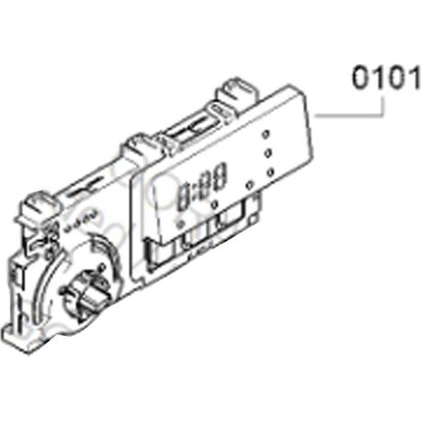 Module de commande d'origine (12032286, 00658607) Lave-vaisselle SIEMENS (1/2)