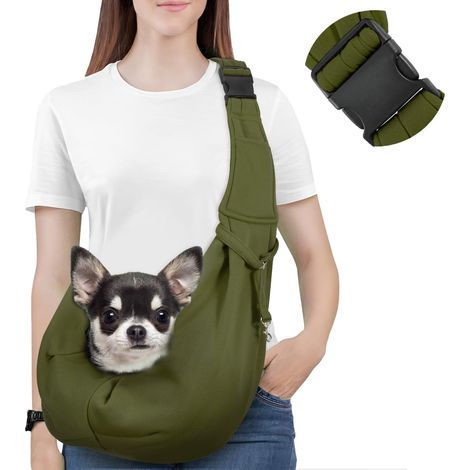 Pettorina per cani di piccola taglia, reversibile, senza rischi di incidenti, adatta a cani e gatti di piccola taglia. (1/5)