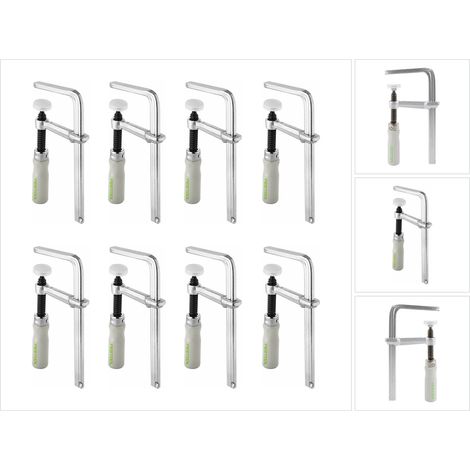 Abrazaderas de tornillo Festool FSZ 120 8 piezas ( 4x 489570 ) (1/5)