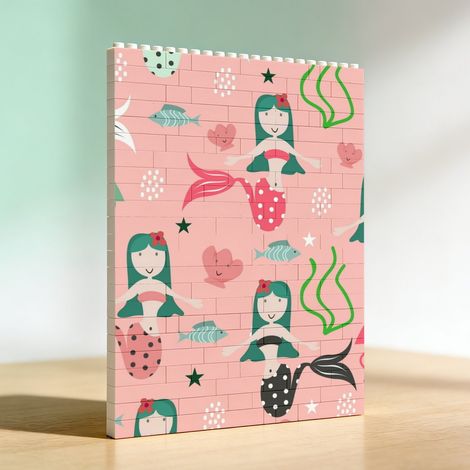 Cadre romantique en briques, cadeau pour amoureux (1/5)