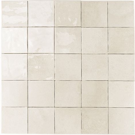Carrelage Morocco Ivoire 10x10 cm