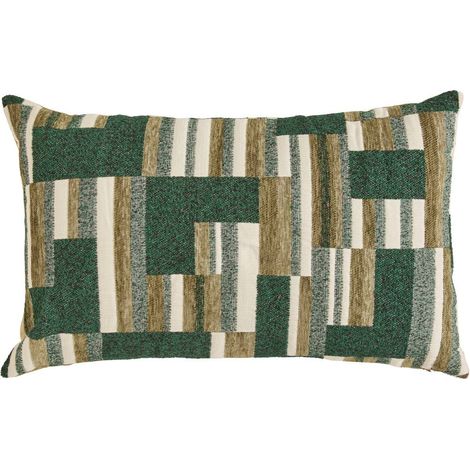 Cuscino calix verde kaki 50x30 cm - Atmosphera créateur d'intérieur