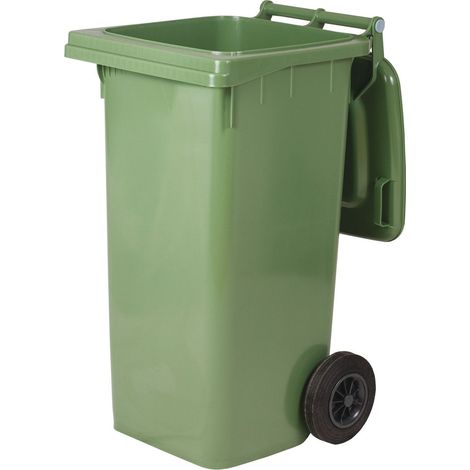 Bidone per raccolta differenziata 240Lt ICS -  Green
