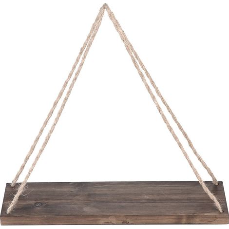 Mensola da parete, mensola portaoggetti Shelf Noce (1/5)